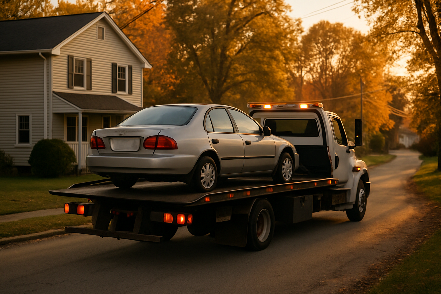 Vehicle donation moment in Poughkeepsie